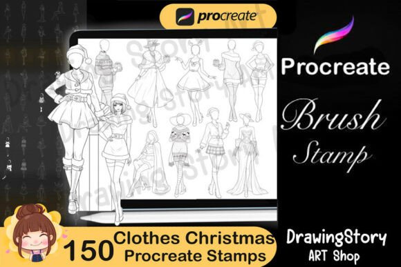 150 Procreate Anime Clothes Christmas: A Creative Powerhouse for Digital Artists