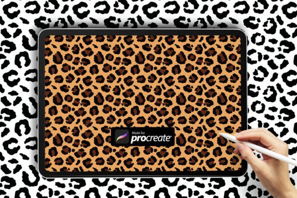 Adding Wild Elegance: Exploring the Leopard Print Pattern Procreate Brush