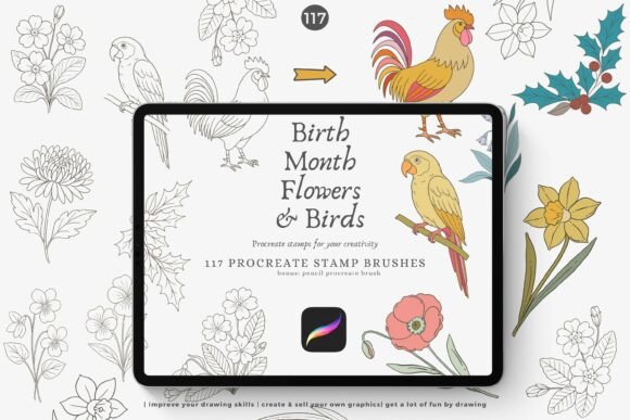 Birth Month Flowers Birds Procreate: A Practical Toolkit for Digital Illustration and Creative Workflow