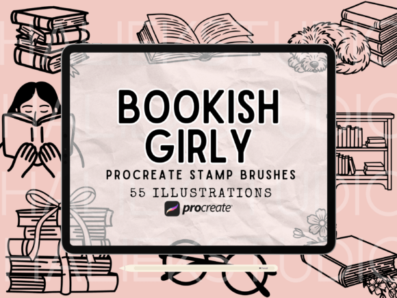 Bookish Girly Procreate Stamps Brush Set: Creative Power with Practical Pitfalls to Avoid