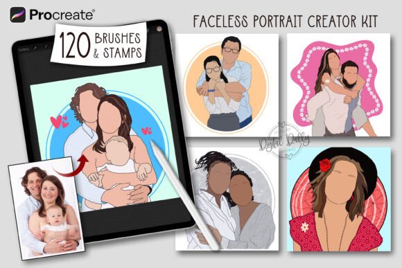 Procreate Faceless Portrait Creator: A Creative Tool for Digital Artists